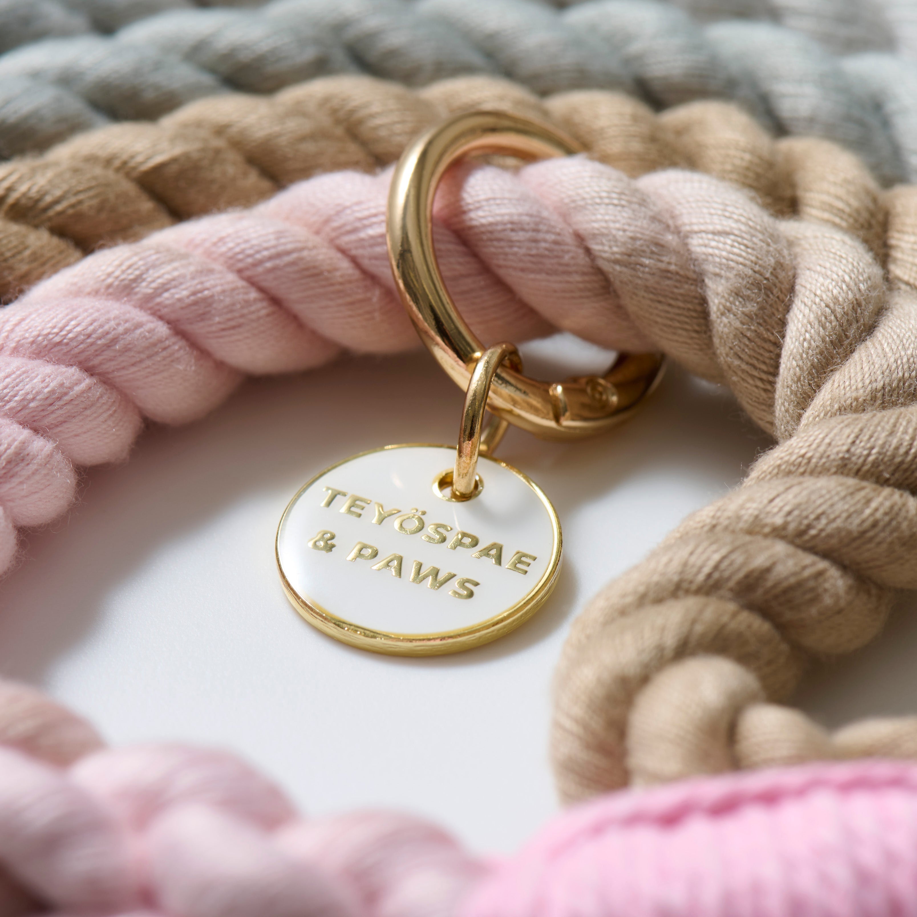 ロープリード120cm - CLAY PINK / クレイピンク <GOLD>