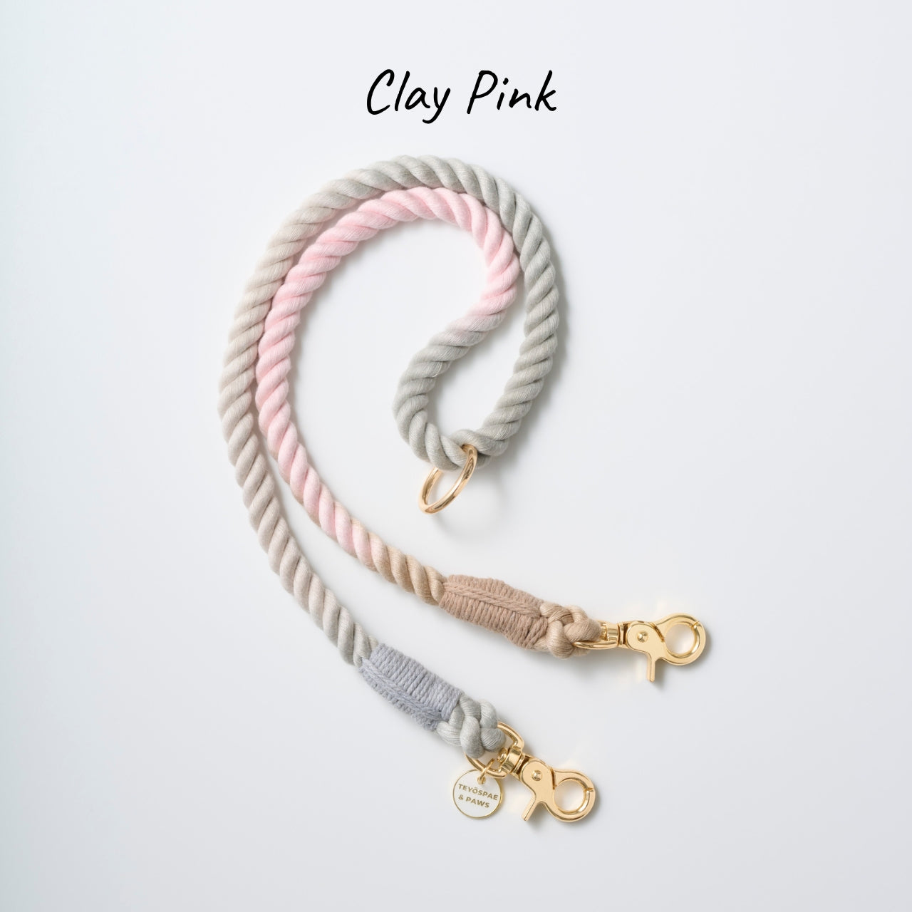 2頭引き 多頭引き リード 90cm 全4色 <GOLD>