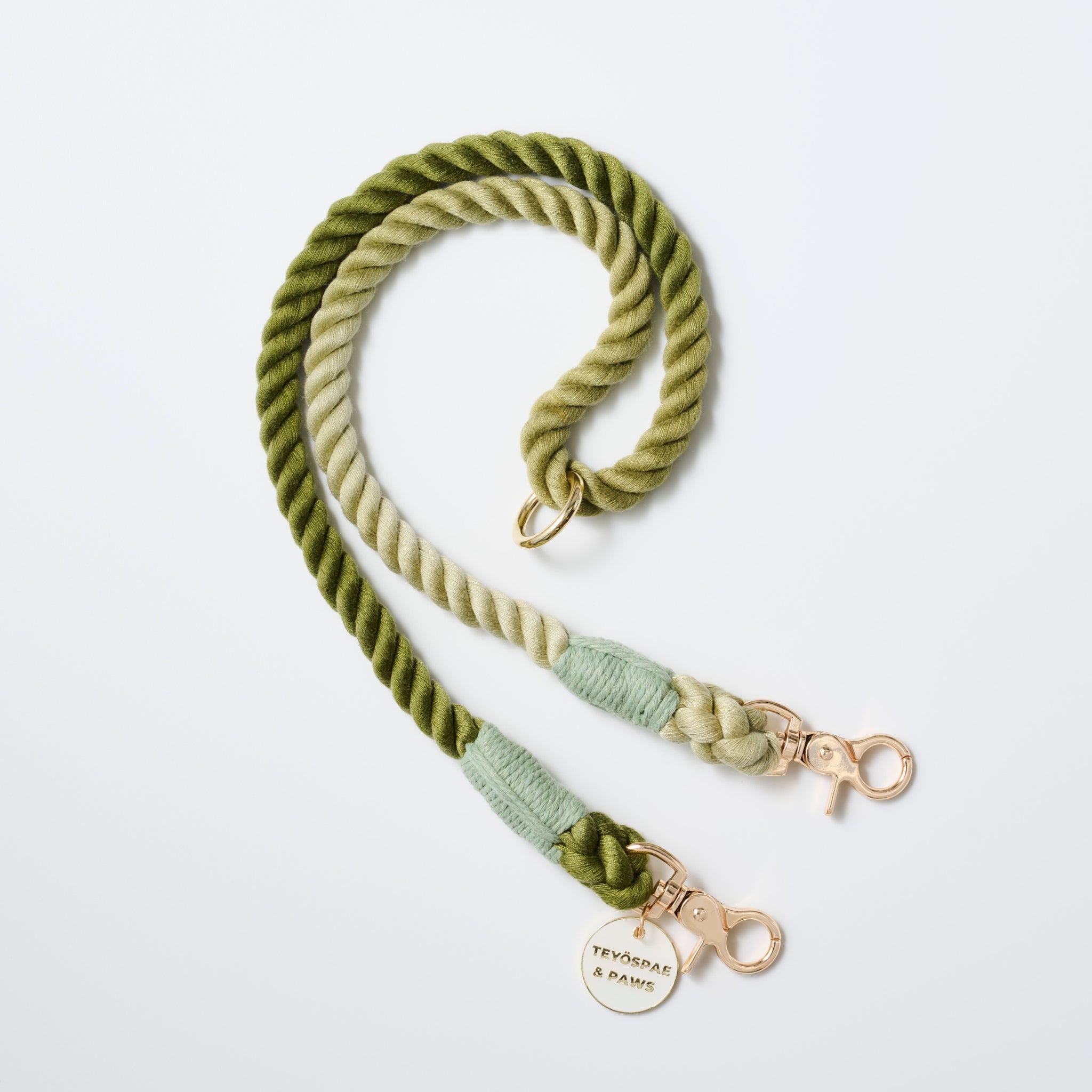 2頭引き 多頭引き リード 90cm 全3色 <GOLD>