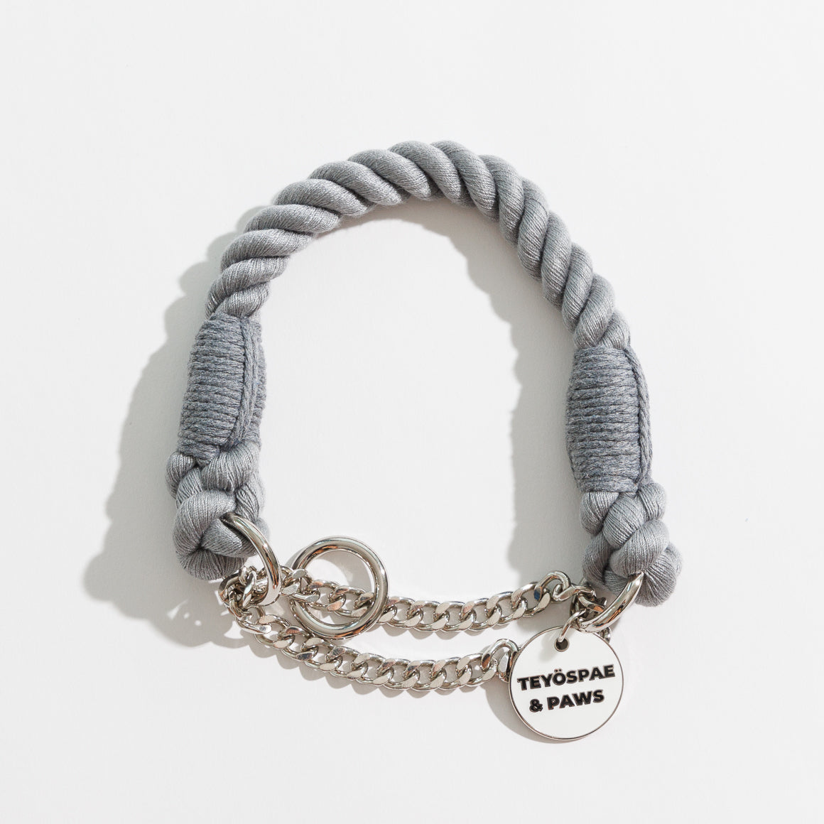 ロープハーフチョーク首輪 全16色