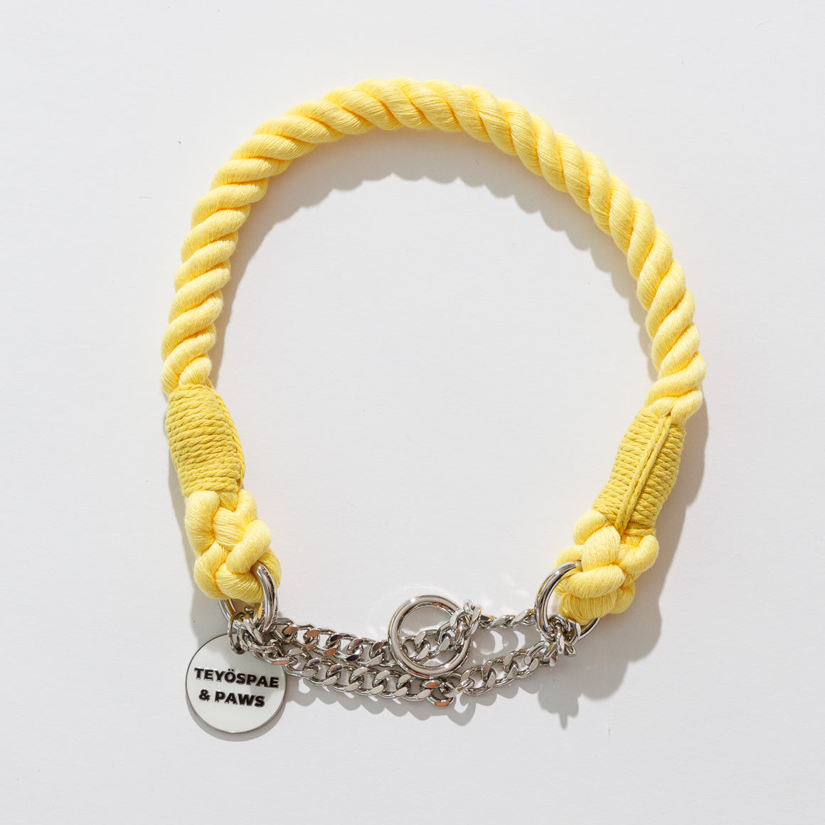 ロープハーフチョーク首輪 全16色