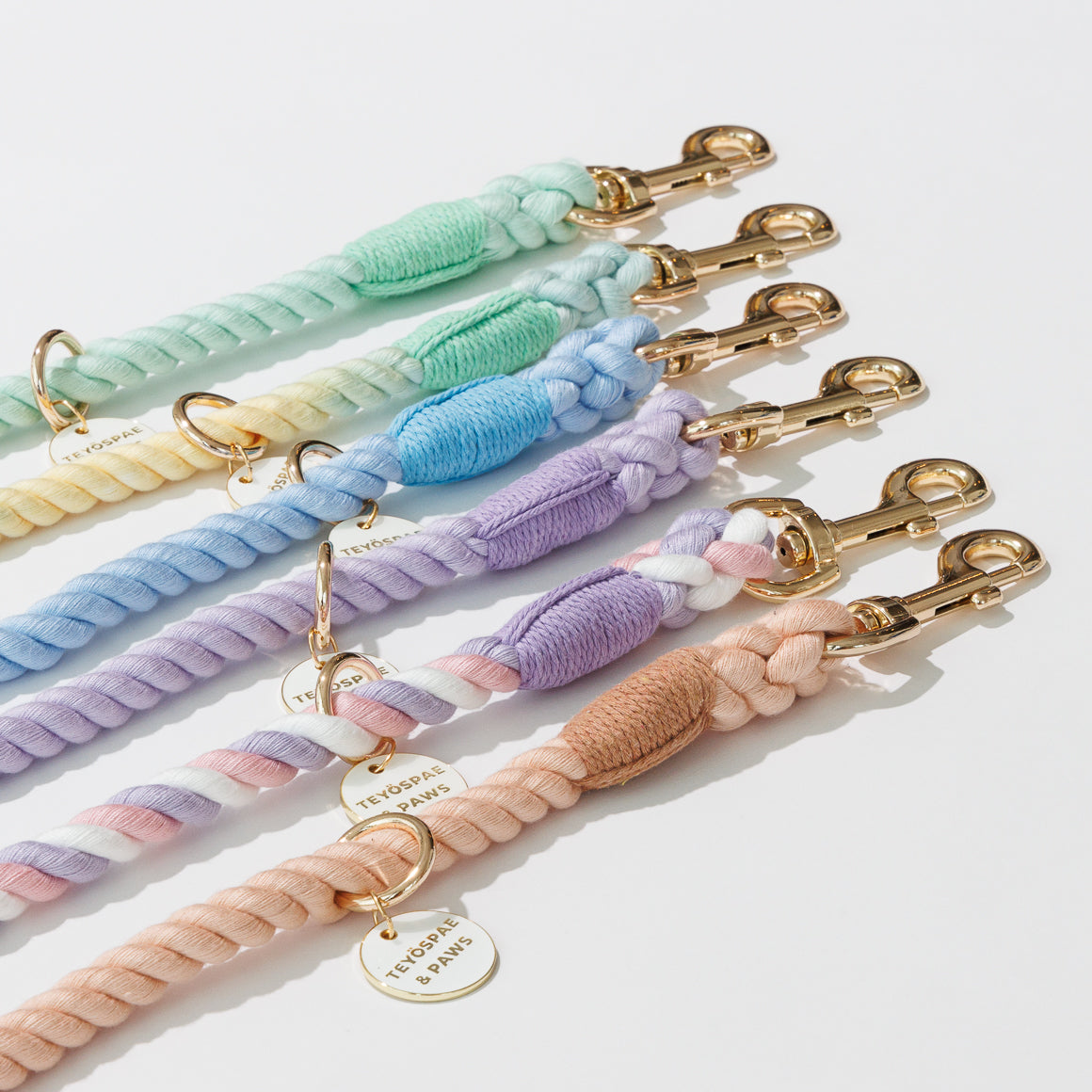 肩掛け ハンズフリーロープリード 210cm - SAKURA/さくら <GOLD>