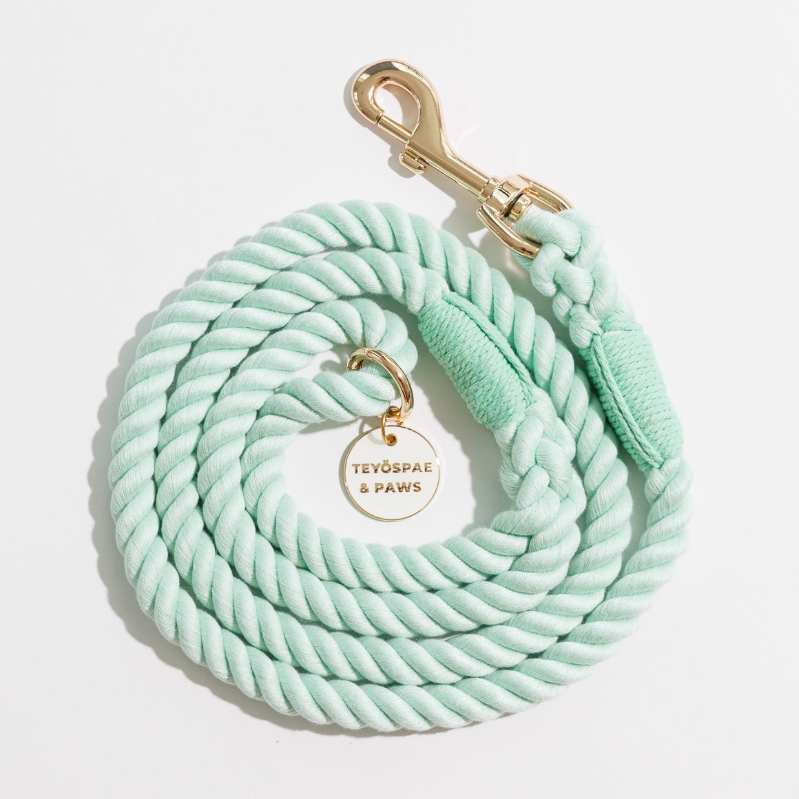 Rope Lead 120cm - WAKABA & Gold