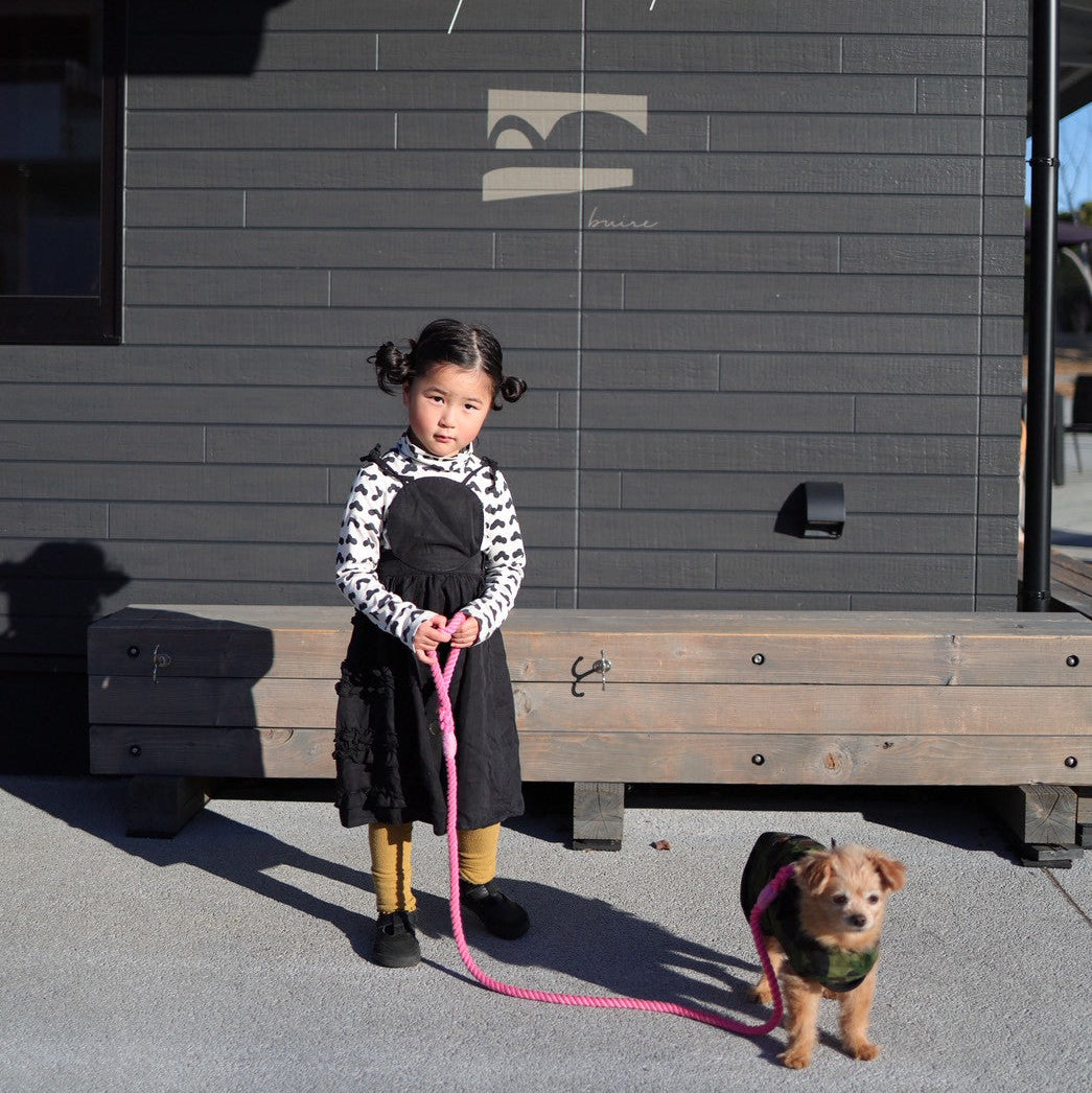 ロープリード120cm/150cm - FLAMINGO PINK/フラミンゴピンク <GOLD>