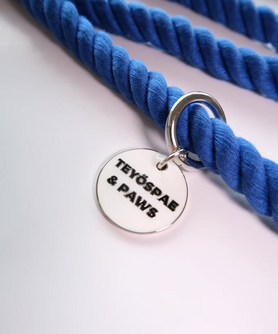 Rope Lead 120cm - UMI & Silver