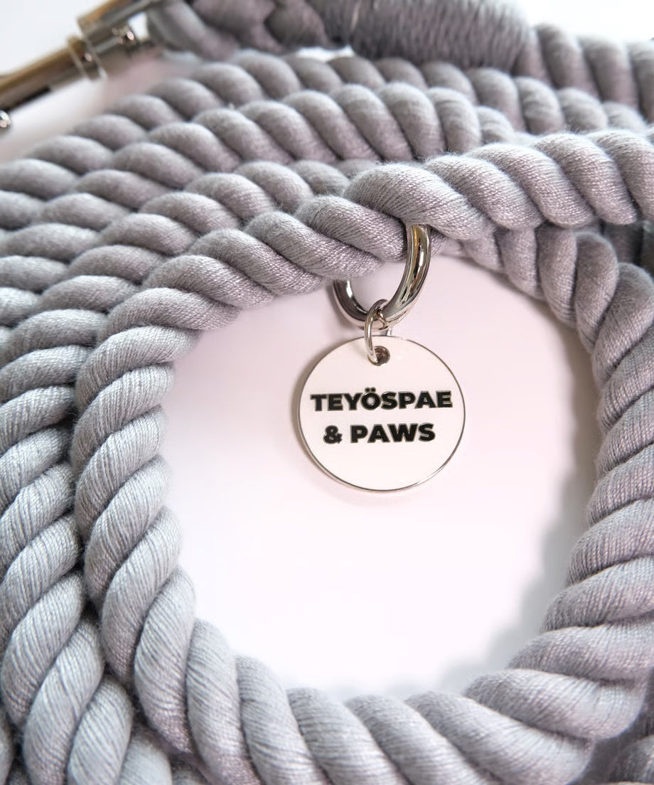 Hands-free rope lead 210cm -GRAY