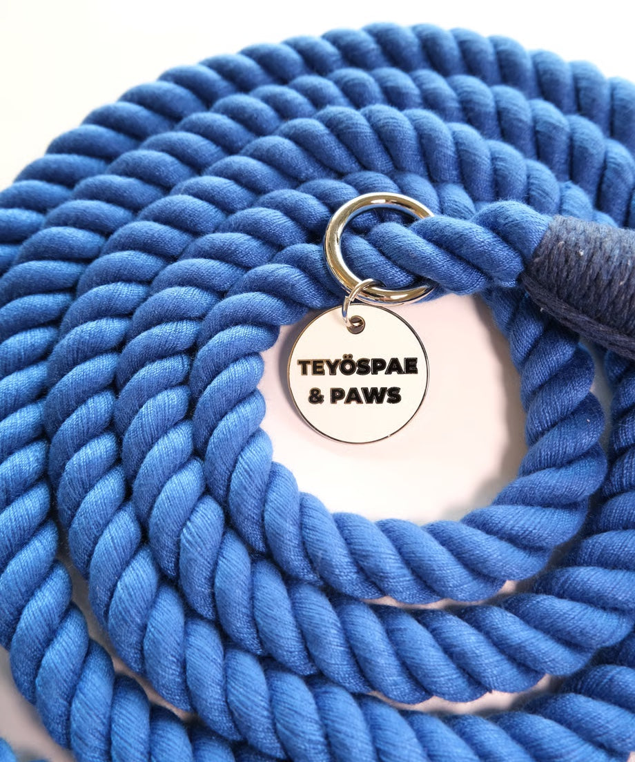 肩掛け ハンズフリーロープリード 210cm - UMI/海 <SILVER>