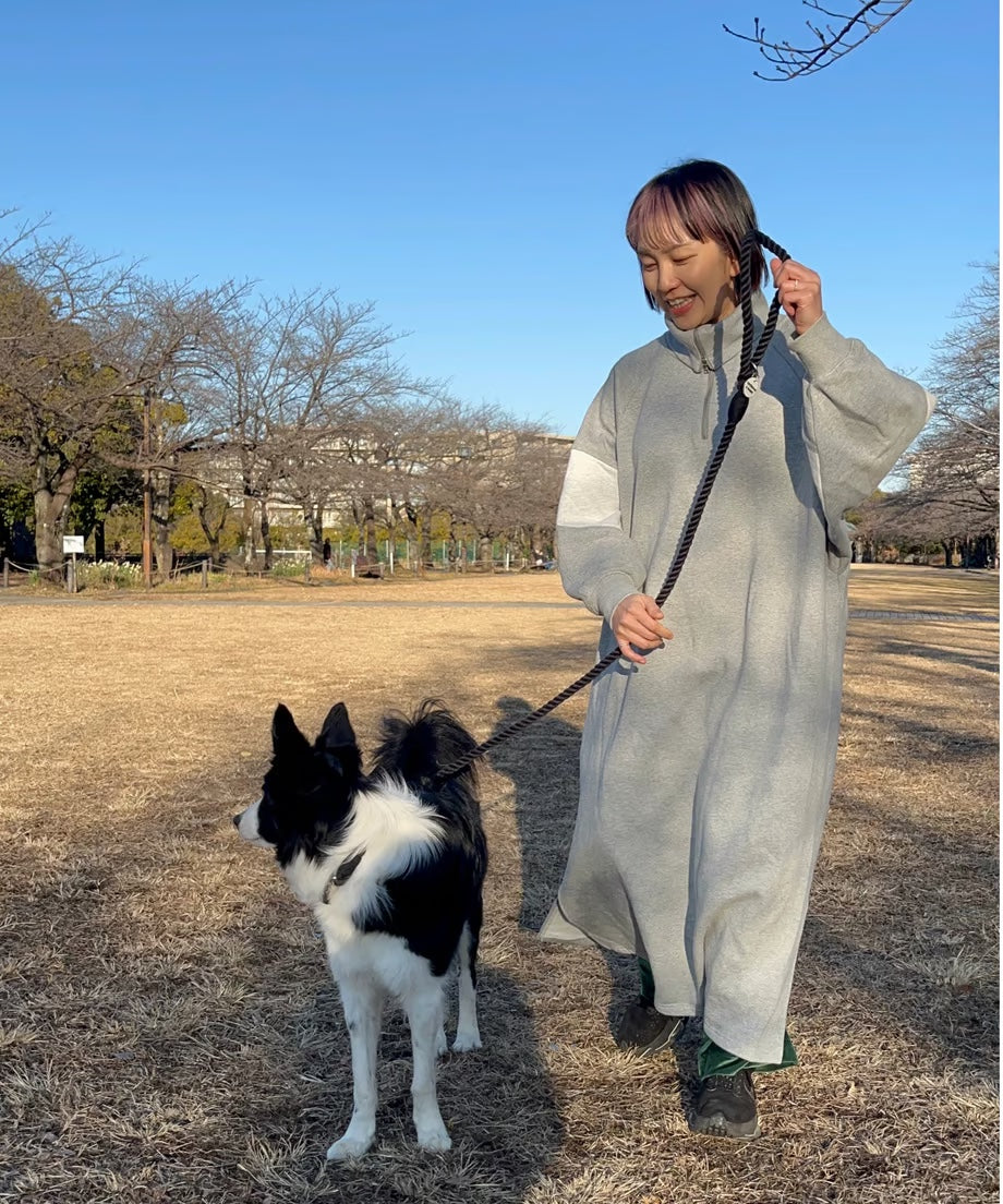 Rope Lead 120cm - BLACK