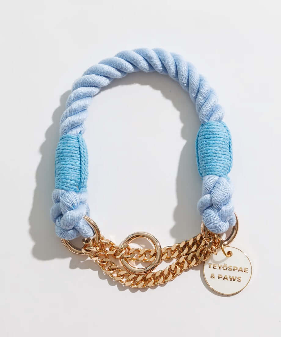 ロープハーフチョーク首輪 全16色