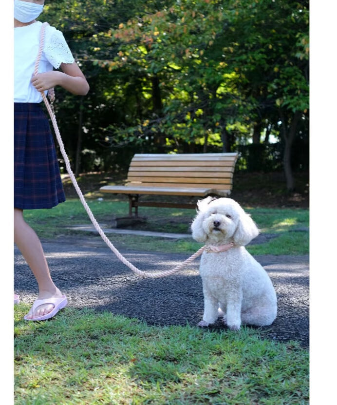 肩掛け ハンズフリーロープリード 210cm - SAKURA/さくら <GOLD>