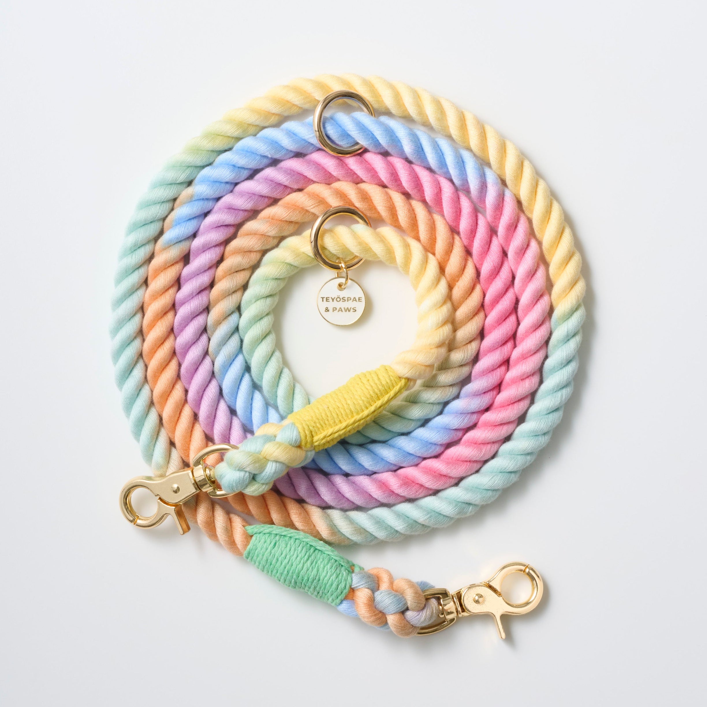 肩掛け ハンズフリーロープリード 210cm - CANDY/キャンディー &lt;GOLD&gt;