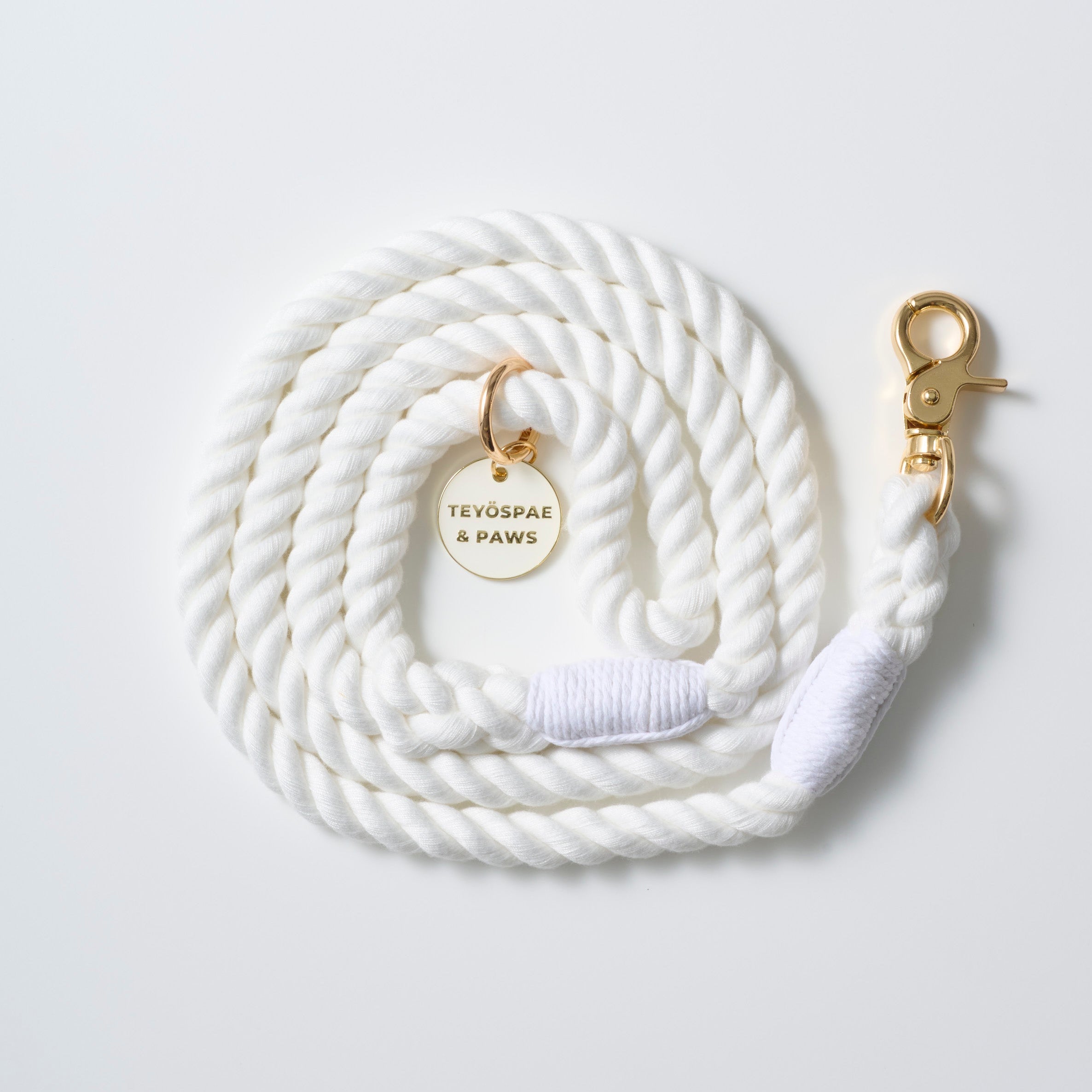 ロープリード120cm - WHITE / ホワイト &lt;GOLD&gt;