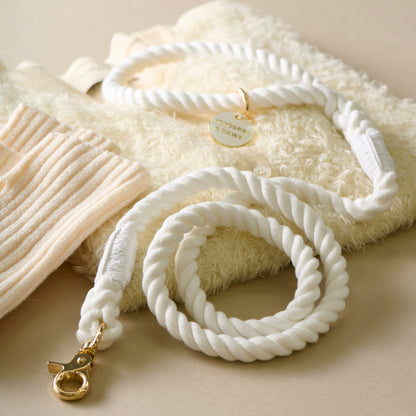 ロープリード120cm - WHITE / ホワイト &lt;GOLD&gt;
