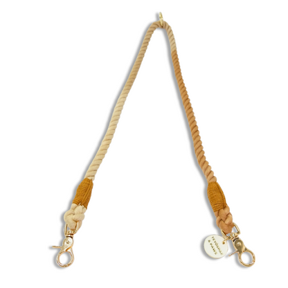 ２頭引き 多頭引き リード 90cm 全3色 &lt;GOLD&gt;