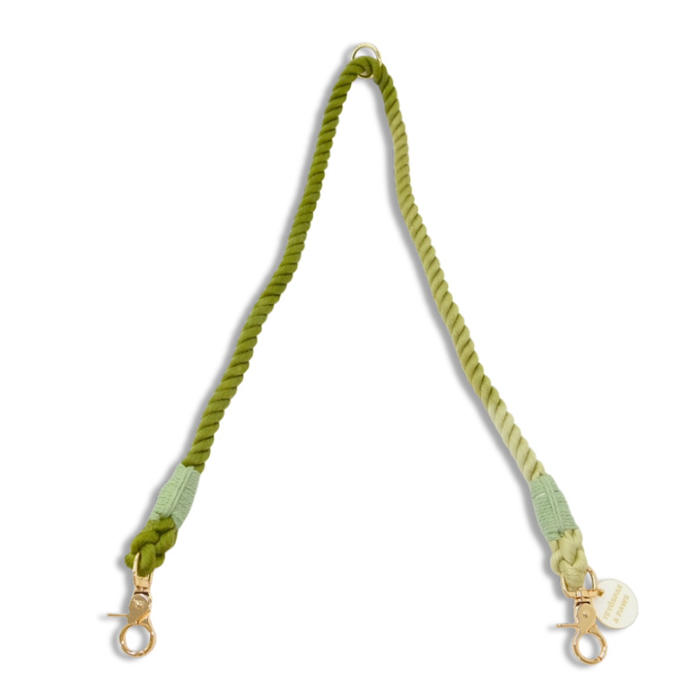 ２頭引き 多頭引き リード 90cm 全3色 &lt;GOLD&gt;