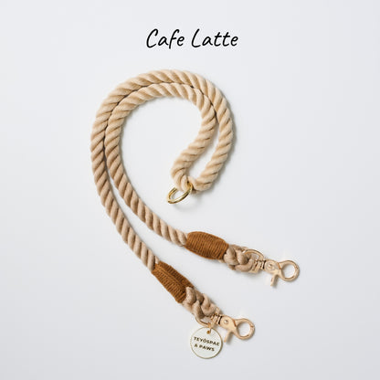 ２頭引き 多頭引き リード 90cm 全4色 <GOLD>