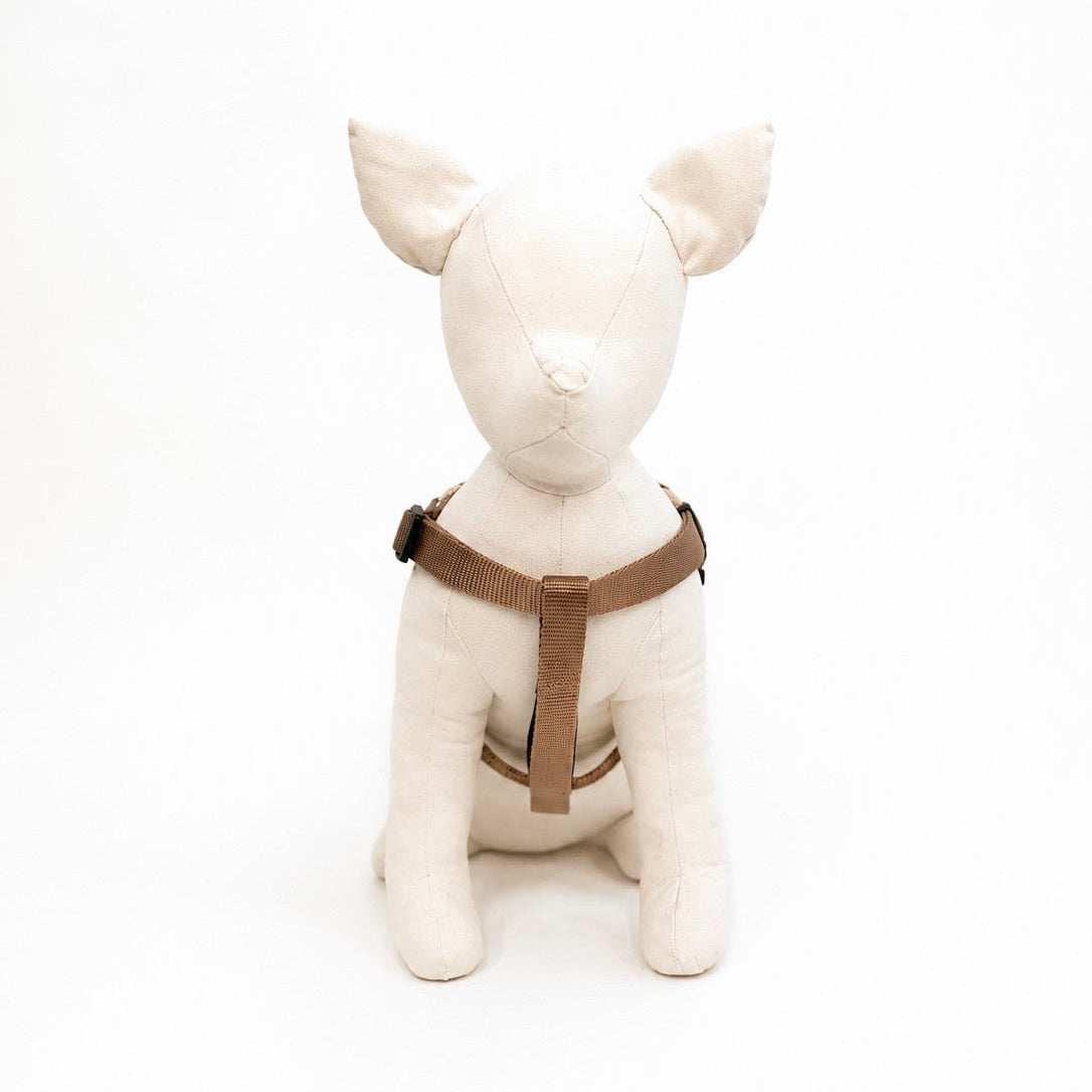 犬用ハーネス BROWN（ブラウン） Mサイズ 中型犬向け