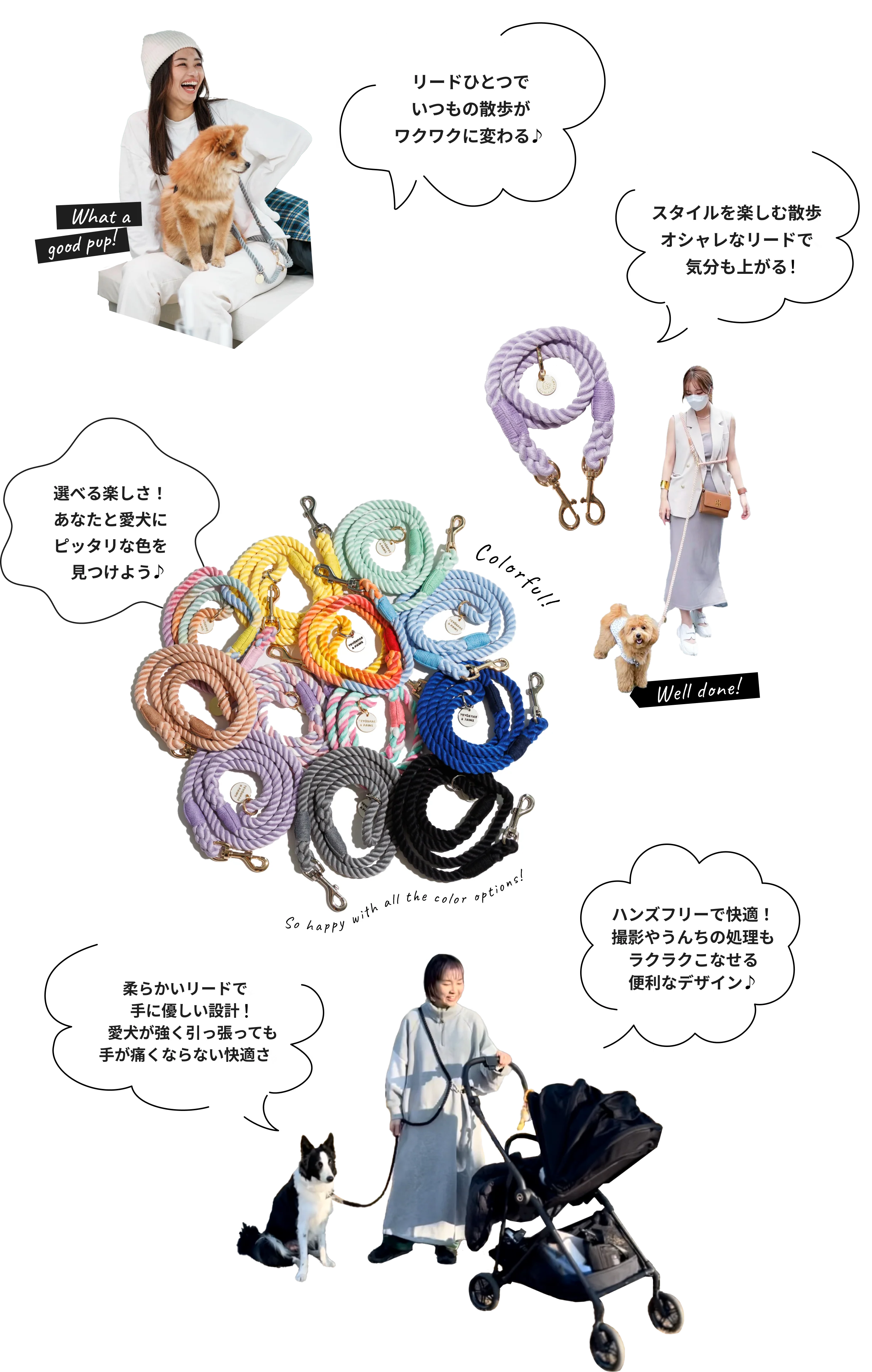 テヨスパエポーズではいろんなリードのお悩みを解決することができます
